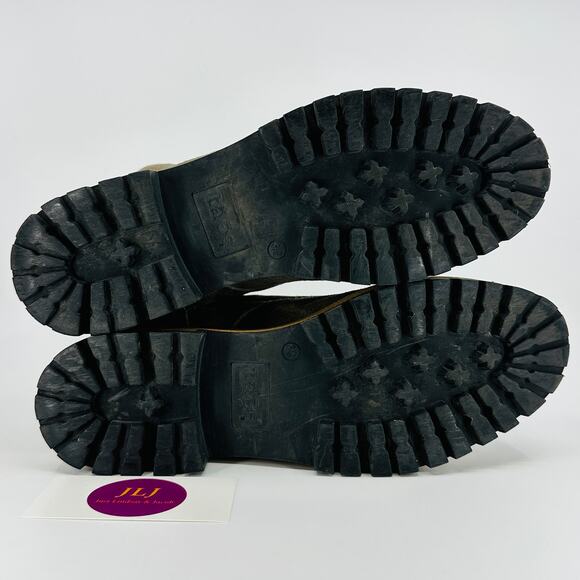 Taos Women's Main Street Smoke Rugged Leather Comfort Boots Size 39 EU/ 8-8.5 US - Picture 10 of 11